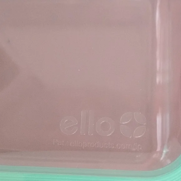 D- NWOT Ello Green Glass Storage Container - Picture 6 of 9